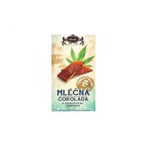 Hemp czekolada mleczna z ziarnem konopi 80 g Carla cena 3,58$