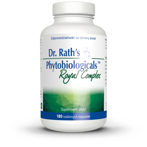 Dr Rath Phytobiologicals royal complex 180 kapsułek CZERWCOWA PROMOCJA! cena 46,17$