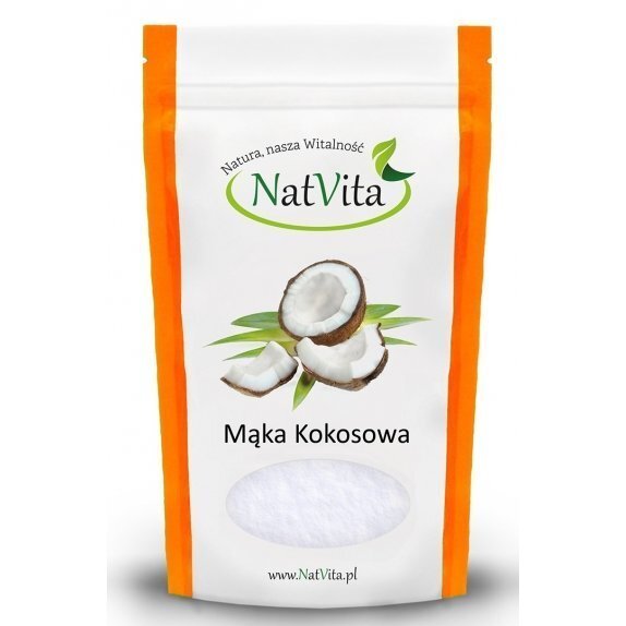 Mąka kokosowa bio 100 g Natvita cena 3,52zł