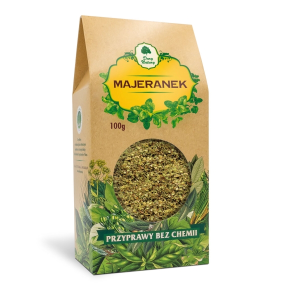 Majeranek 100 g Dary Natury cena 8,35zł
