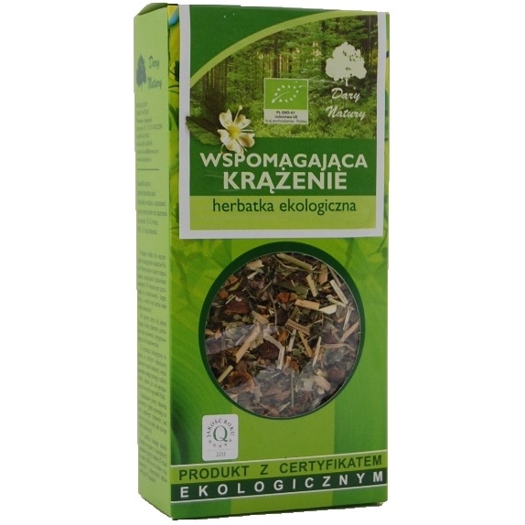 Herbata wspomagająca krążenie 50g BIO Dary Natury cena 8,59zł