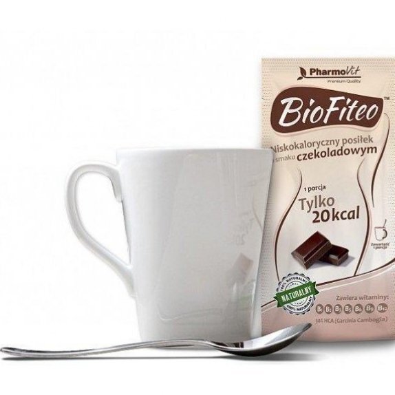 BioFiteo posiłek niskokaloryczny o smaku czekoladowym 20 g cena 3,45zł
