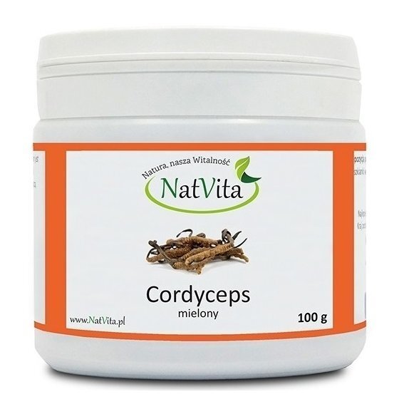 Grzyb cordyceps 100 g Natvita cena 39,65zł