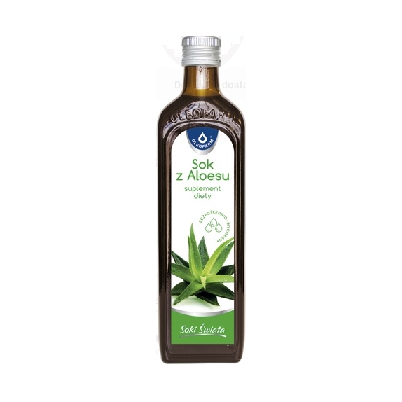 Sok z aloesu AloeVital 500 ml Oleofarm cena 18,99zł