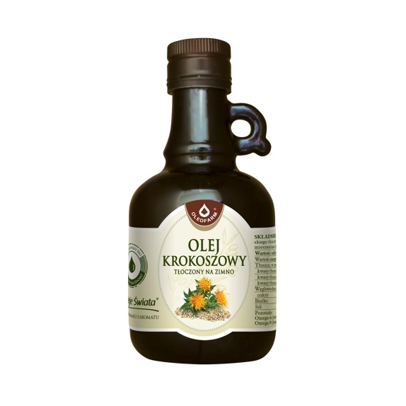 Olej krokoszowy 250 ml Oleofarm cena 14,50zł