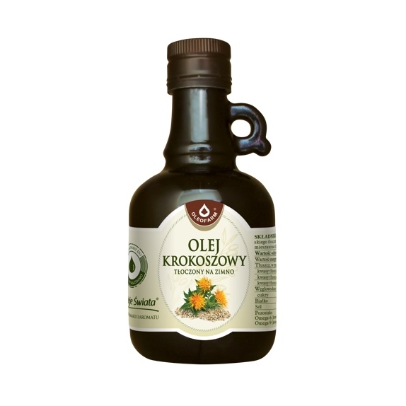 Olej krokoszowy 250 ml Oleofarm cena 18,80zł