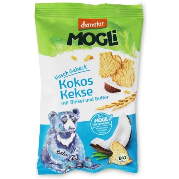 Ciasteczka kokosowe 50g Mogli cena 4,39zł