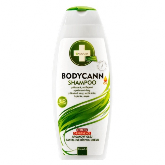 Hemp Annabis szampon do włosów z konopi Bodycann 250 ml cena 34,60zł