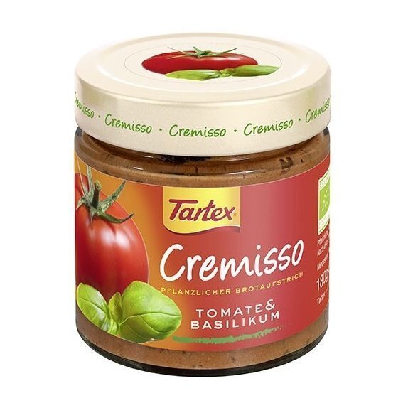 Pasta cremisso pomidory z bazylią 180g Tartex cena 10,45zł
