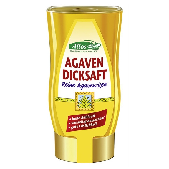 Syrop z agawy 345 g (250 ml) BIO Allos cena 19,39zł