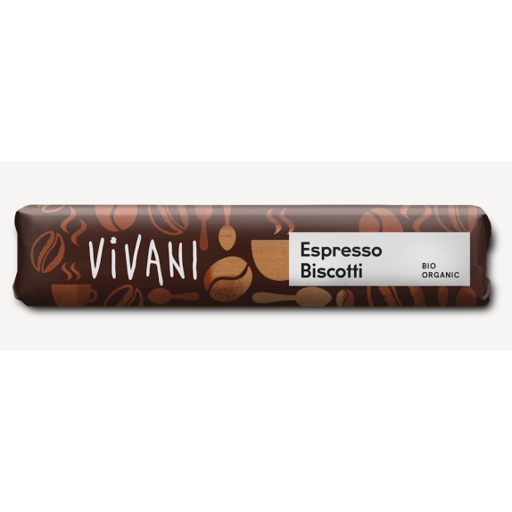 Baton espresso z herbatnikami 40g BIO Vivani cena 6,85zł