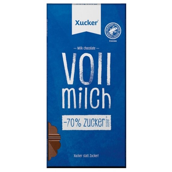 Czekolada mleczna z ksylitolem 80 g Xucker cena 10,69zł