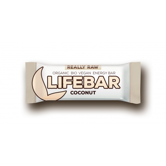 Baton daktylowo-orzechowy z kokosem raw bezglutenowy 47 g BIO Life food cena 7,35zł