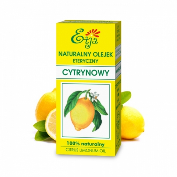 Olejek naturalny eteryczny cytrynowy 10 ml Etja cena 12,30zł