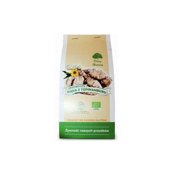 Mąka z topinamburu 500 g BIO Dary Natury cena 21,65zł