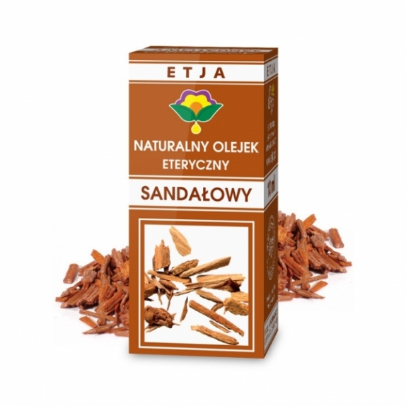 Olejek naturalny eteryczny sandałowy 10 ml Etja cena 25,55zł