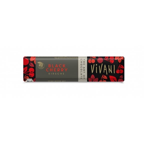 Baton z kawałkami wiśni 35g BIO Vivani cena 6,85zł