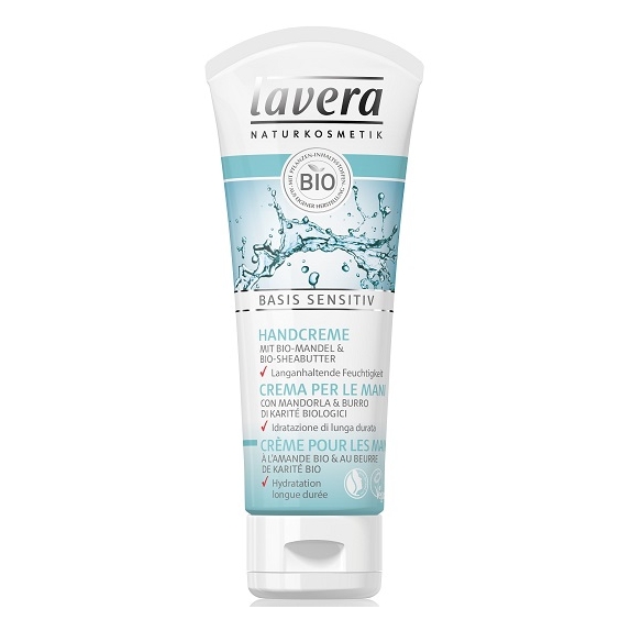 Lavera basis sensitiv krem do rąk z bio-migdałem i masłem shea 75 ml ECO cena 18,50zł