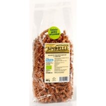 Makaron pełnoziarnisty z orkiszu spirelli 400 g BIO Niro