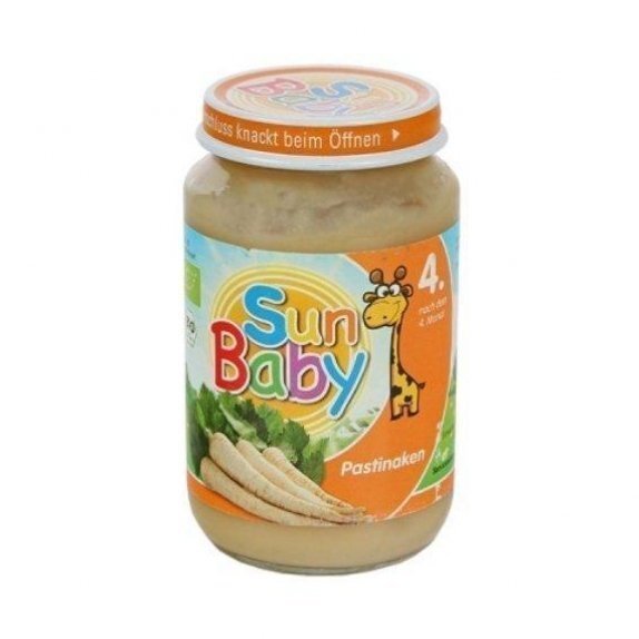 Przecier z pasternaka dla dzieci od 4 miesiąca 190 g Baby Sun cena 1,71$