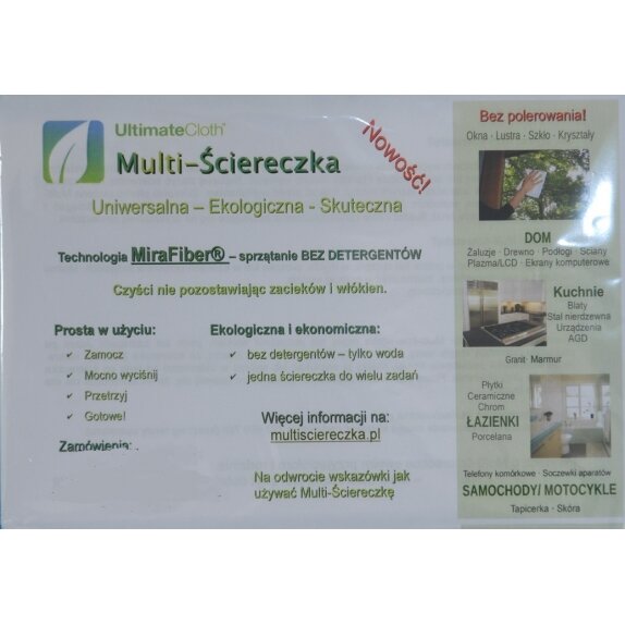 Multi-ściereczka MiraFiber 1 sztuka cena 19,99zł