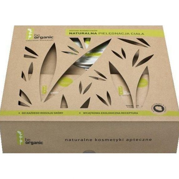 be organic zestaw do pielęgnacji ciała masło 200ml+peeling do ciała 250ml+olej kokosowy 250 ml cena 117,89zł