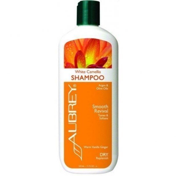 Aubrey Wygładzający szampon do suchych i zniszczonych włosów z olejem kameliowym 325 ml cena 18,13$