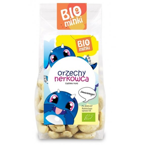 Orzechy nerkowca 75 g BIO Biominki  cena 6,45zł