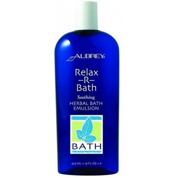 Aubrey Relax-R-Bath Relaksująca ziołowa emulsja do kąpieli 237 ml cena 9,88$