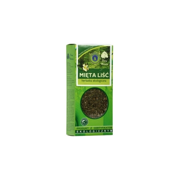 Mięta liść herbatka ekologiczna 25 g BIO Dary Natury cena 3,25zł