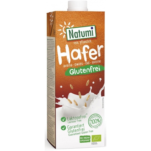 Napój owsiany bezglutenowy 1 l Natumi cena 8,35zł