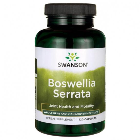 Swanson boswellia serrata extrakt 120 kapsułek cena 66,00zł
