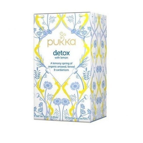 Pukka detox lemon herbata 20saszetek cena 21,29zł