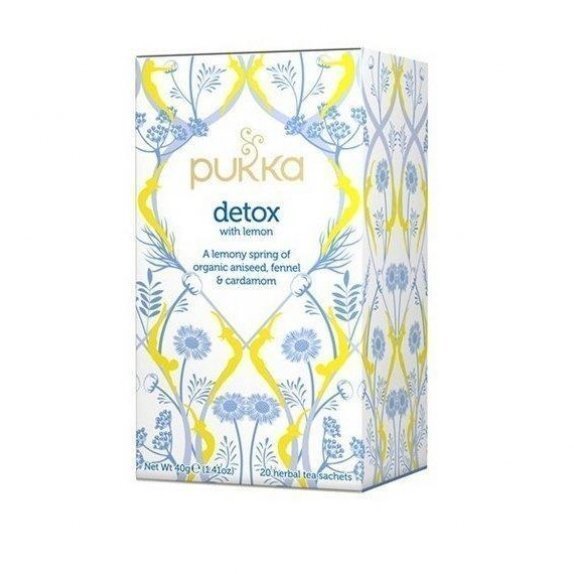 Pukka detox lemon herbata 20saszetek cena 21,29zł