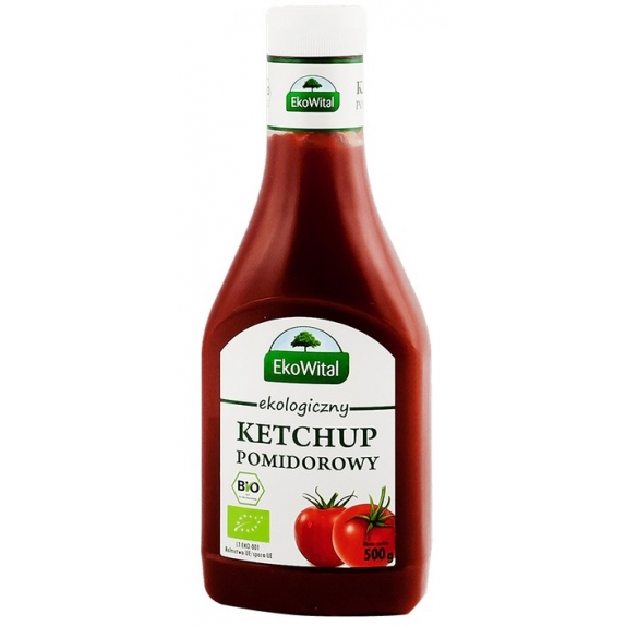 Ketchup pomidorowy 500 g BIO Eko-Wital cena 9,35zł