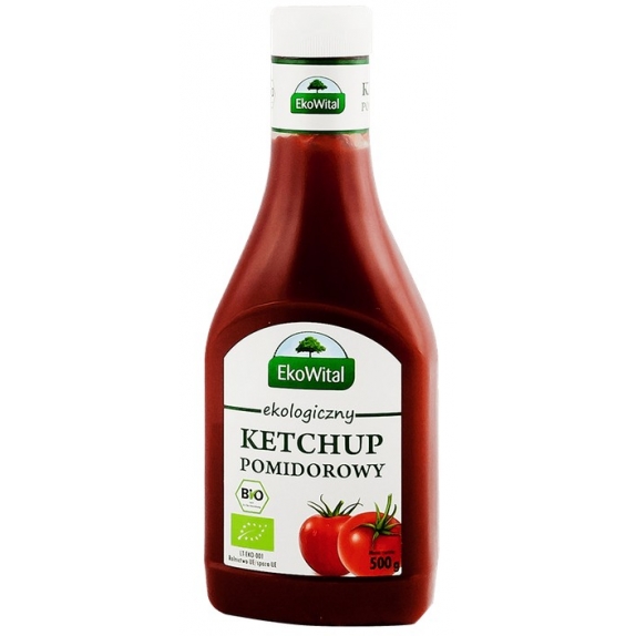 Ketchup pomidorowy 500 g BIO Eko-Wital cena 9,49zł