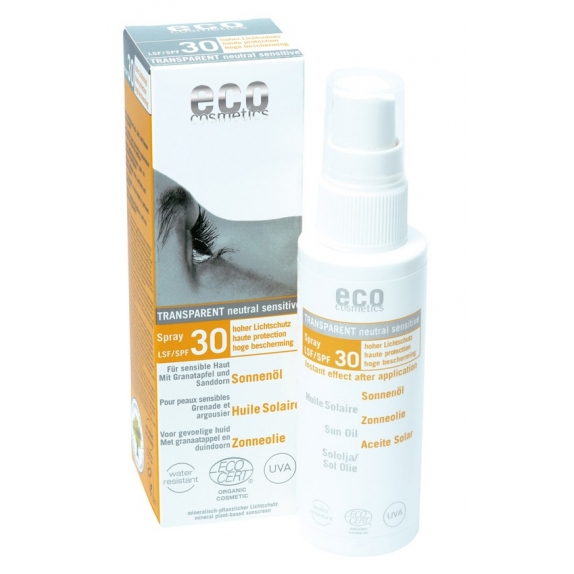 Eco cosmetics olejek na słońce SPF30 50 ml cena 111,00zł