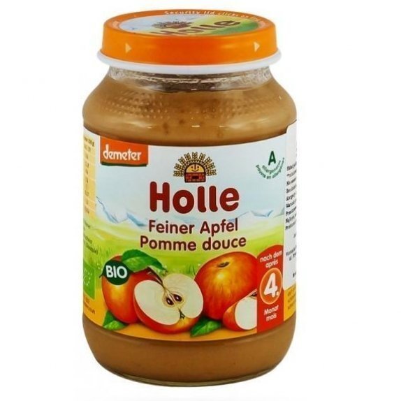 Deser dla niemowląt jabłko 190 g Holle cena €1,22