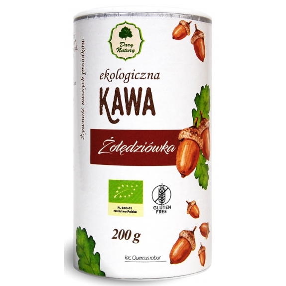 Kawa żołędziówka bezglutenowa 200 g BIO Dary Natury cena 18,79zł