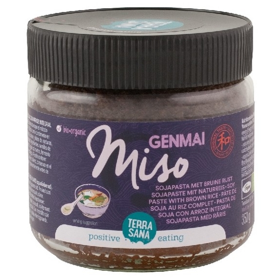 Miso genmai pasta sojowa z ryżem brązowym 350 g BIO Terrasana  cena 38,69zł