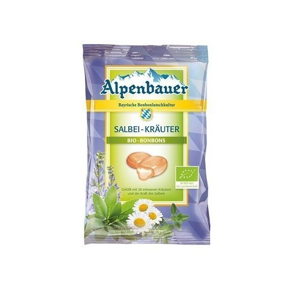 Cukierki nadziewane szałwią ziołowe 75 g Alpenbauer cena 7,05zł