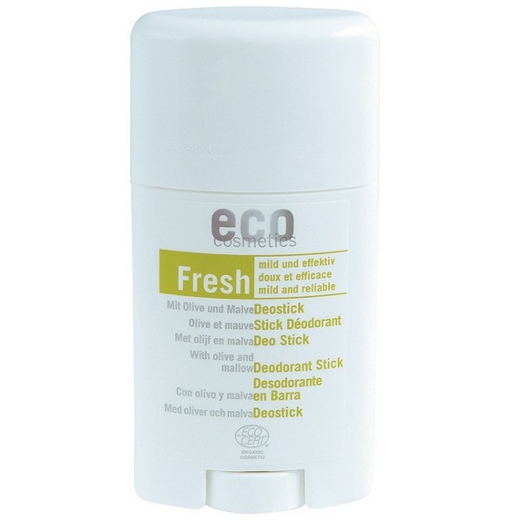 Eco cosmetics dezodorant w sztyfcie z liściem oliwnym i malwą 50 ml  cena 29,60zł