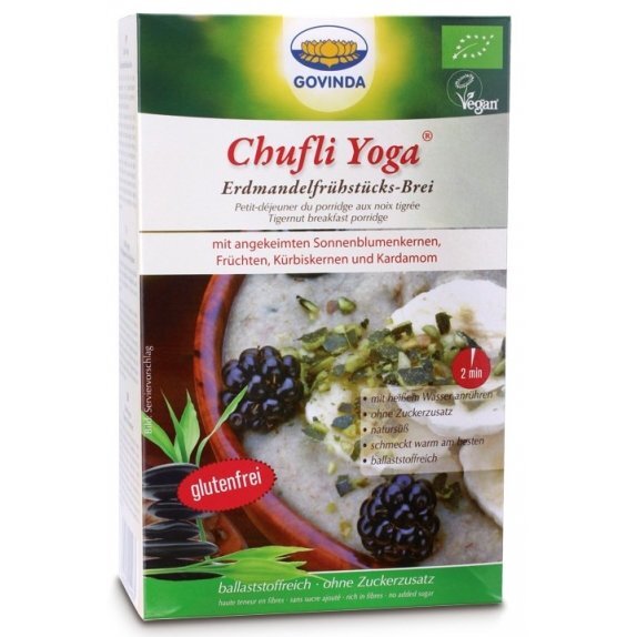 Chufli Yoga kaszka z migdałów ziemnych bezglutenowa 500 g Govinda cena 29,29zł