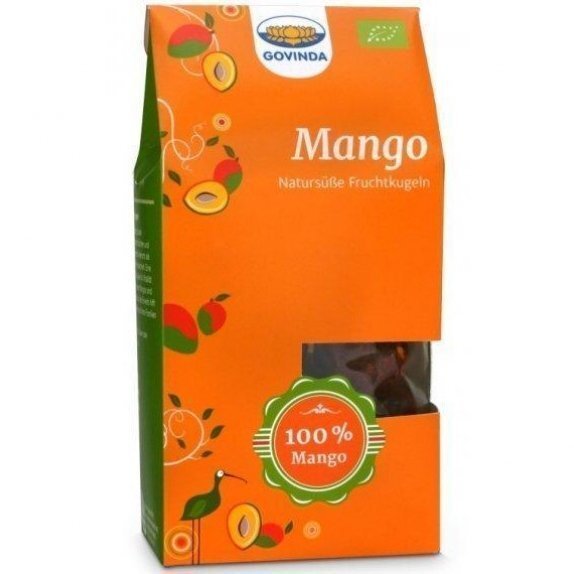 Trufle mango z suszonego mango 100% 120 g  Govinda cena €4,61