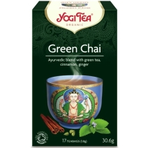 Herbata zielony czaj 17 saszetek BIO Yogi tea