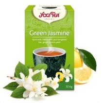 Herbata zielona jaśminowa 17 saszetek  BIO Yogi Tea 