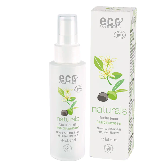 Eco cosmetics clear odświeżający tonik do twarzy z kwiatem pomarańczy i liściem oliwnym 100 ml ECO PROMOCJA! cena 37,99zł