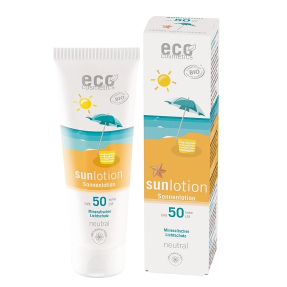 Eco cosmetics emulsja na słońce spf 50 neutral 100 ml  cena 94,50zł