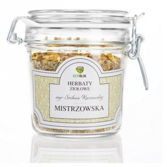 Herbatka mistrzowska w słoiku 100 g Korżawska cena 20,69zł