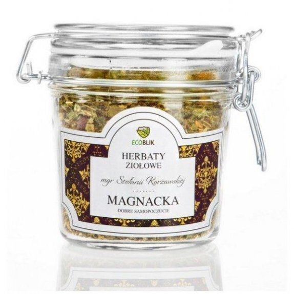 Herbatka magnacka dobre samopoczucie słoik 80 g Korżawska cena 21,29zł